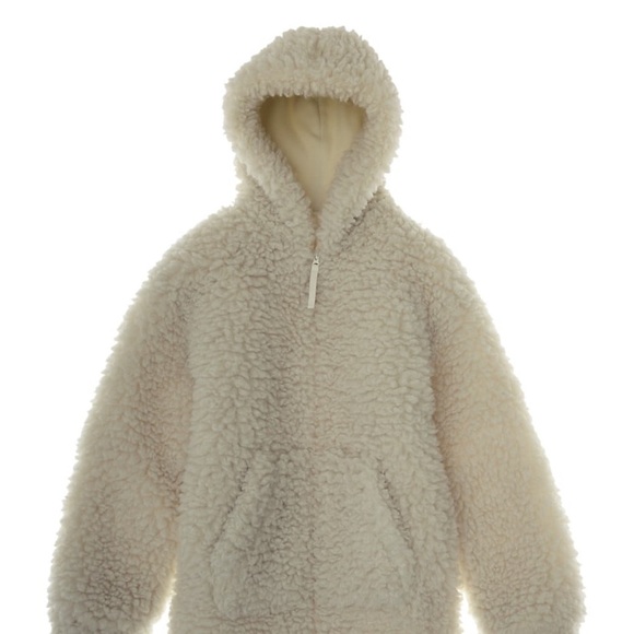 Helmut Lang Chunky Fleece Hooded Parka - Picture 6 of 12
